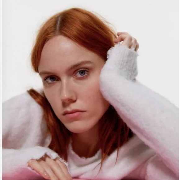 EUC Zara White Alpaca & Wool Sweater - Picture 2 of 9